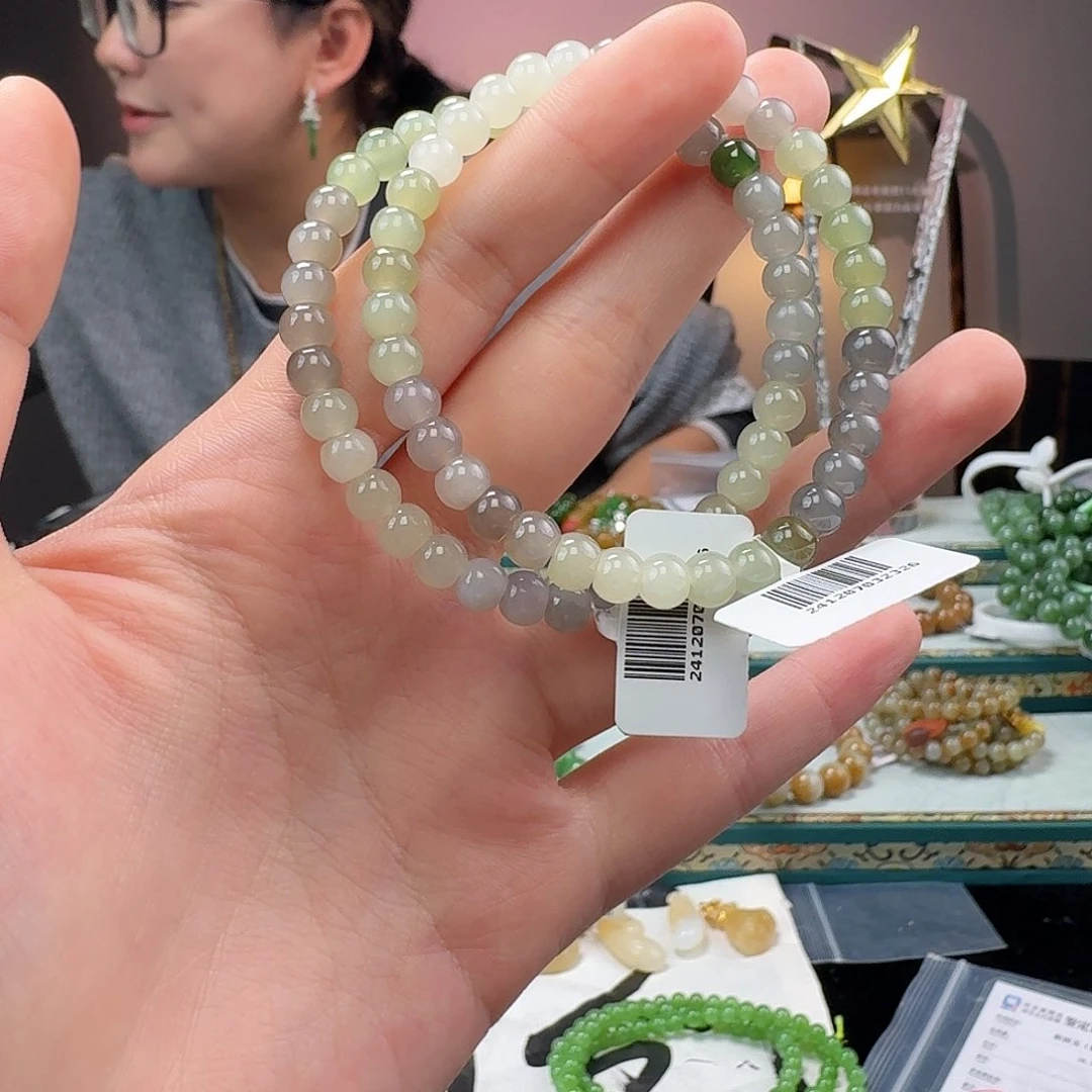 和田玉手串拍一发一多样性发货未镶嵌