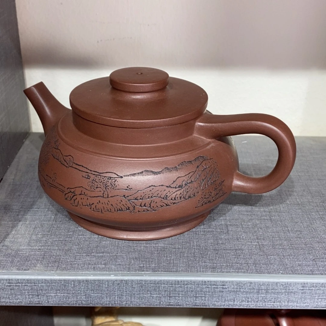 紫砂茶壶原矿手工285