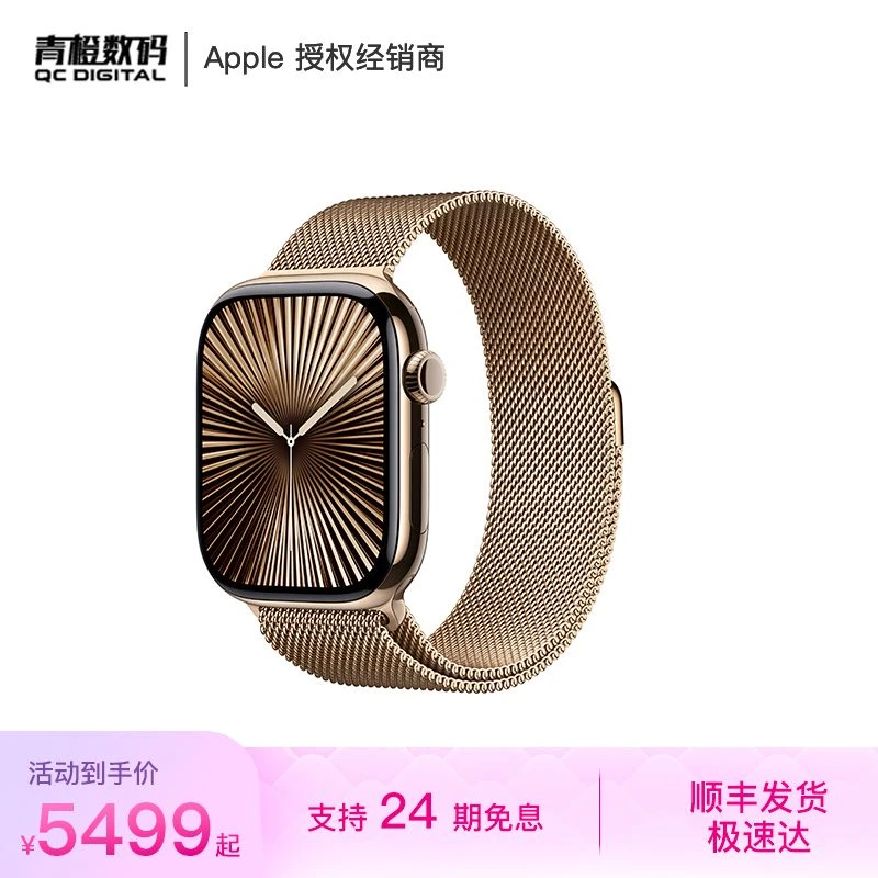 【24期免息】Apple Watch Series 10（钛金属）