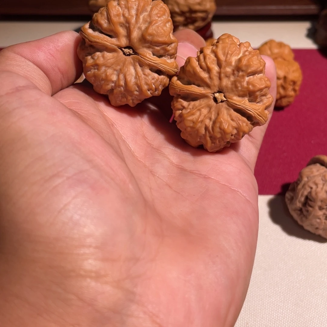 熊****文玩蛤蟆头手把件A02