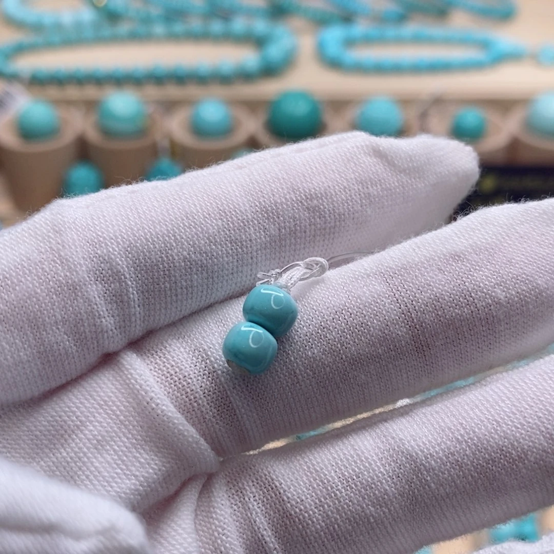 用***5未镶嵌绿松石珠宝奇石