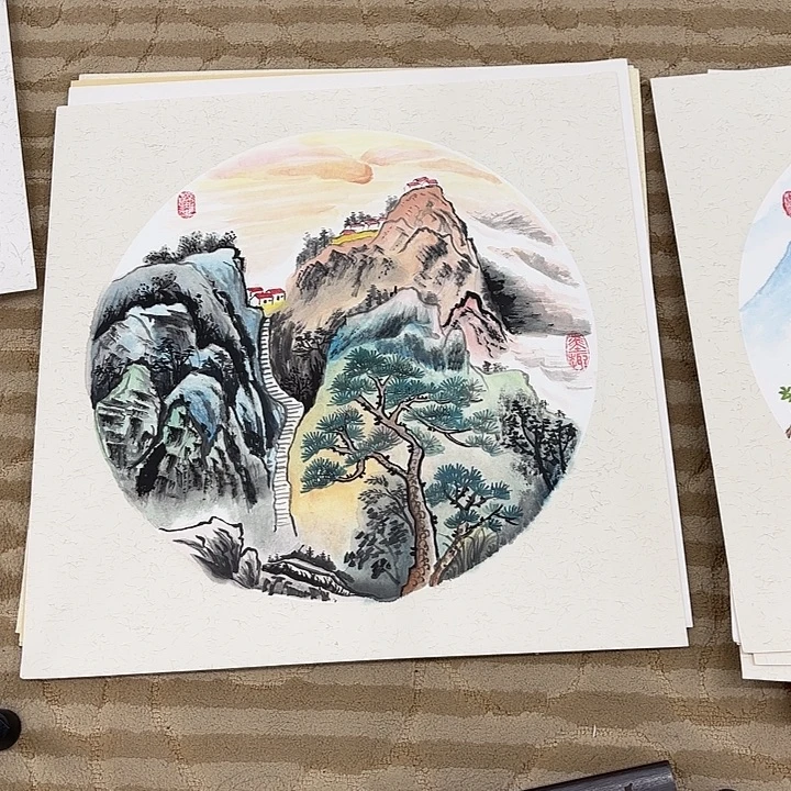 国画花鸟等多种形式为广大