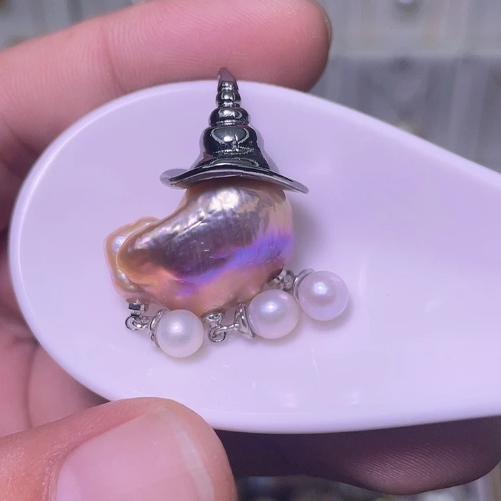 颈饰合金淡水珍珠29