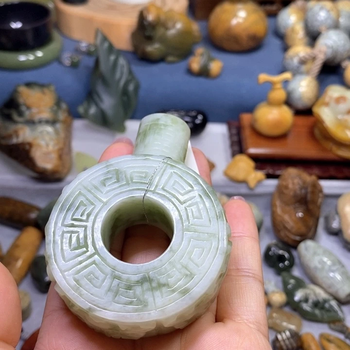 未镶嵌蛇纹石玉岫玉