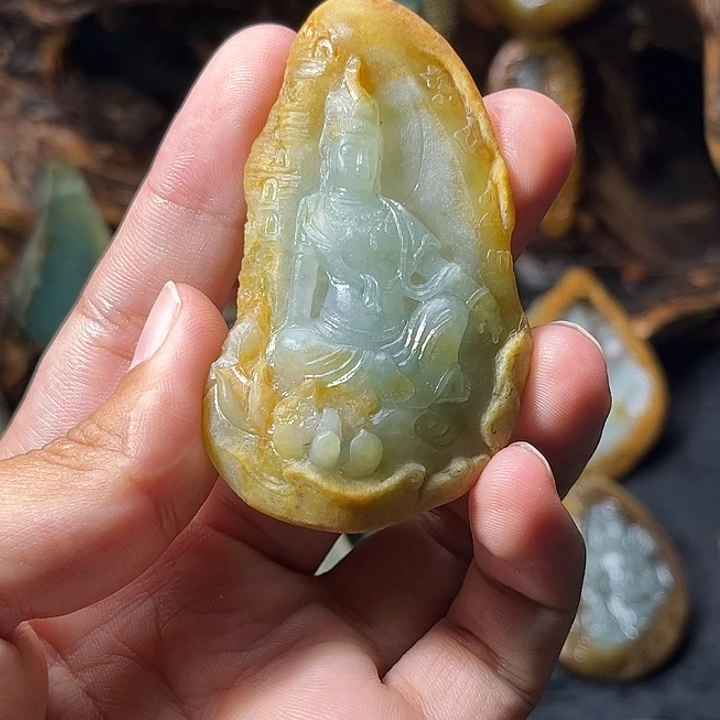 定制翡翠未镶嵌乐*子