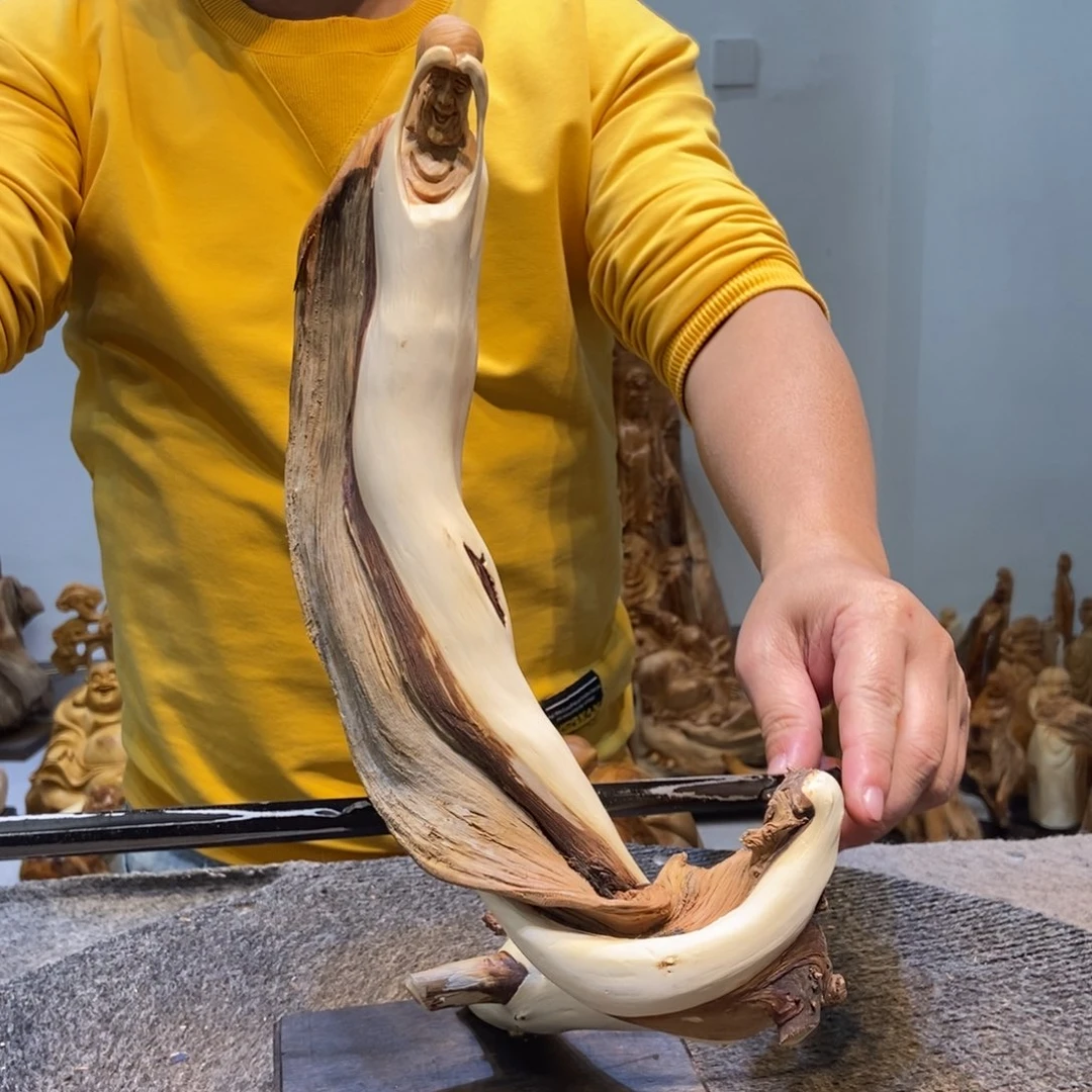 柏木（崖柏）太行崖柏根雕摆件