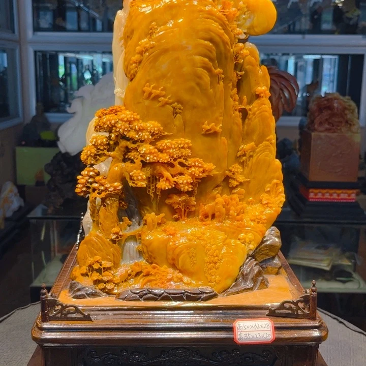老挝石F*L雕刻艺术品