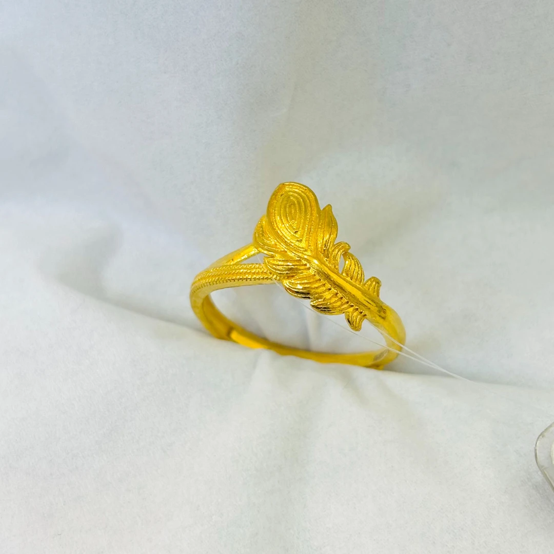 SUNFEEL/赛菲尔[一店]足金999丘比特之羽活口戒指时尚礼物推荐