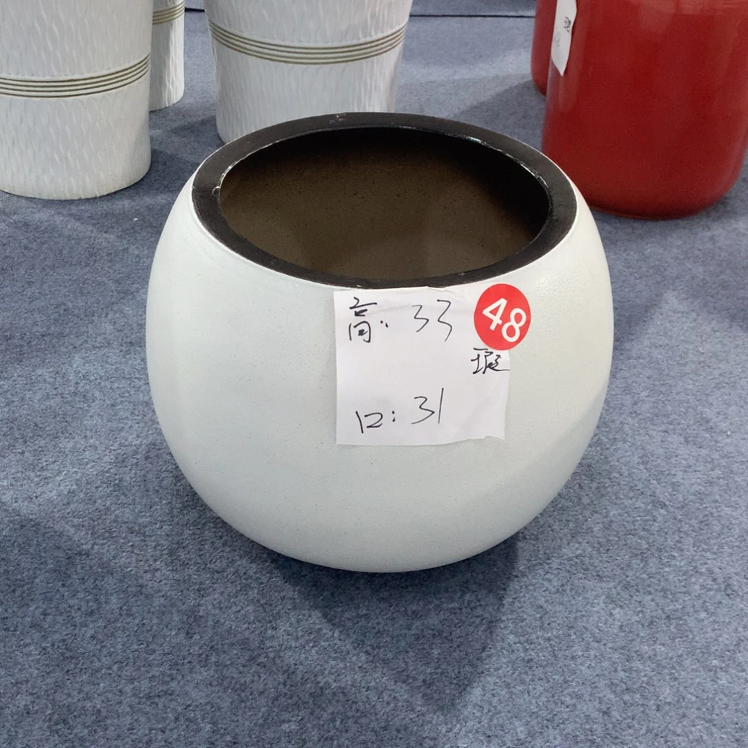 高温陶瓷花盆微瑕