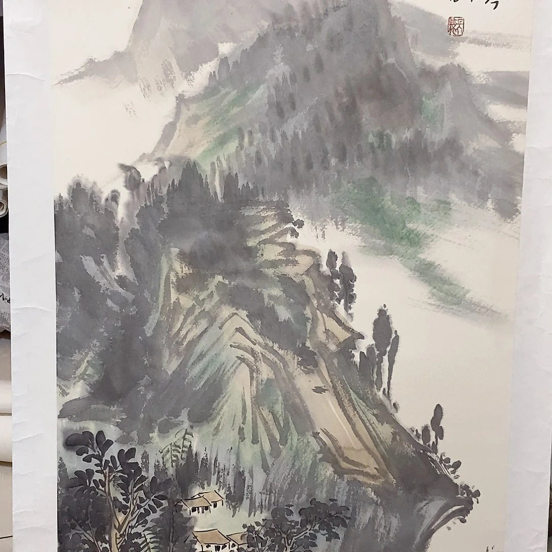 国画王长流老师作品