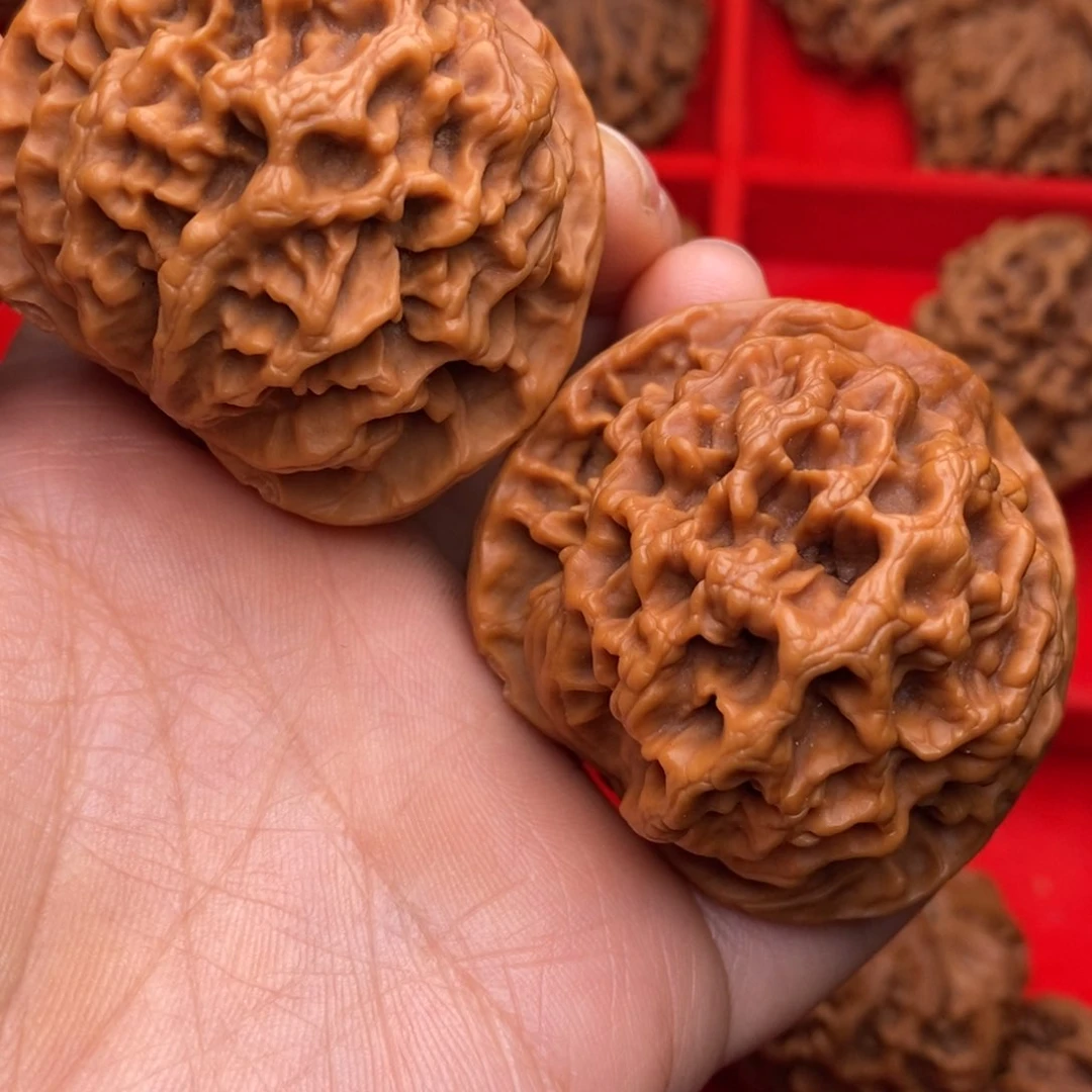 文玩核桃把件秦岭野生核桃