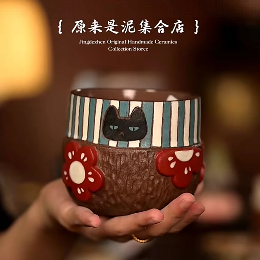 原来是泥原创手作7193杯子