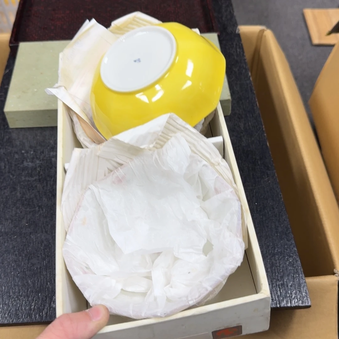 星***雨陶瓷日本中古工艺品摆件