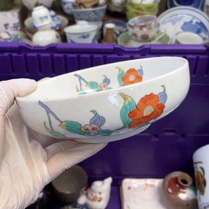 琉璃手工艺品他家瓷器真美…