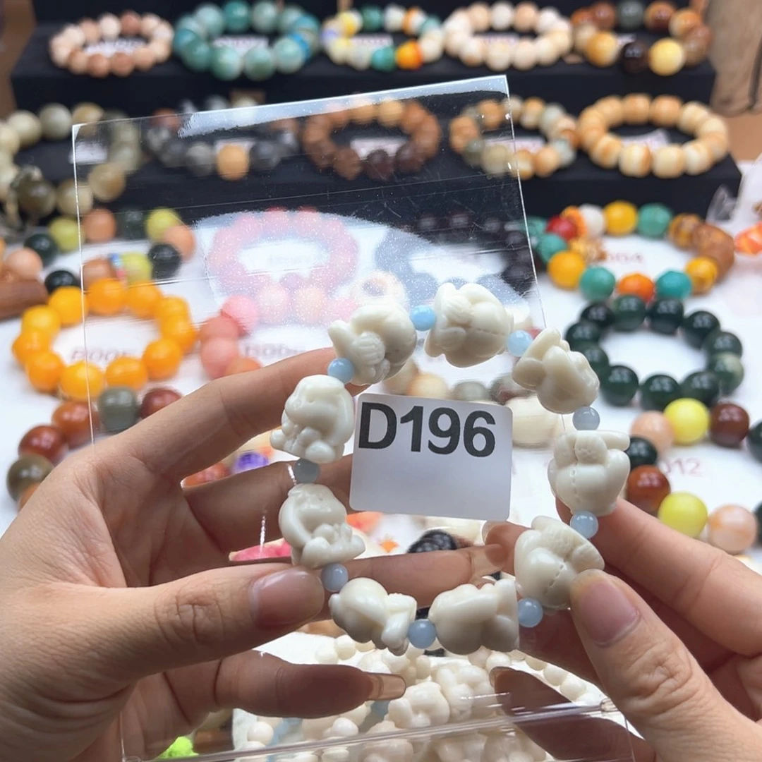 白玉菩提吊坠向*看通货