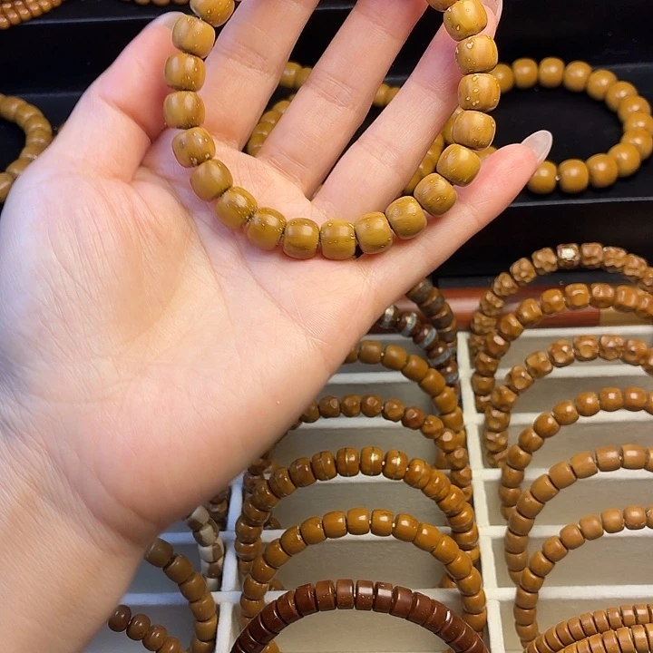 志***强紫金鼠手串实心鼠老型10