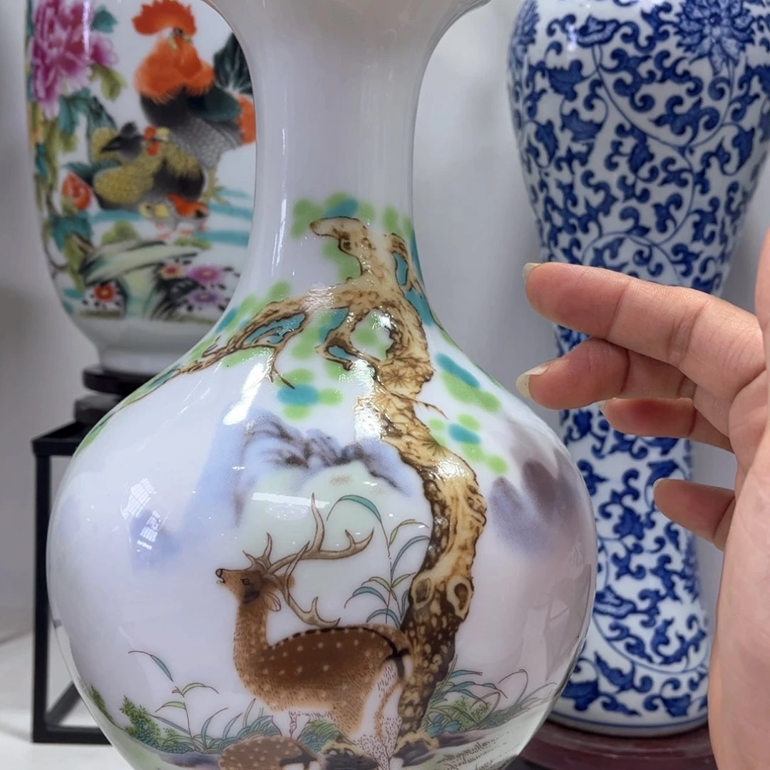 景德镇陶瓷花瓶摆件