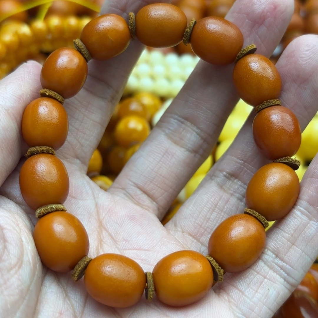 琥珀手链未镶嵌蜜蜡
