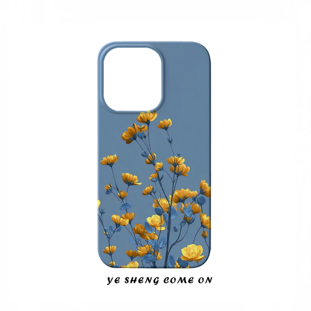 黄蕊蓝影适用苹果16promax菲林手机壳iPhone15/14创意卡通硬12/11