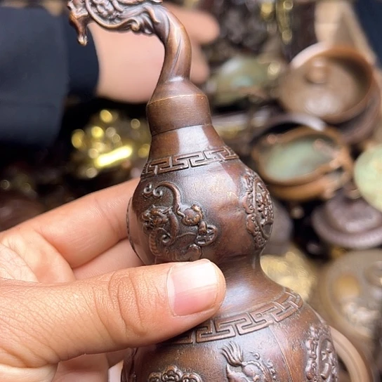 铜制文玩把玩物件