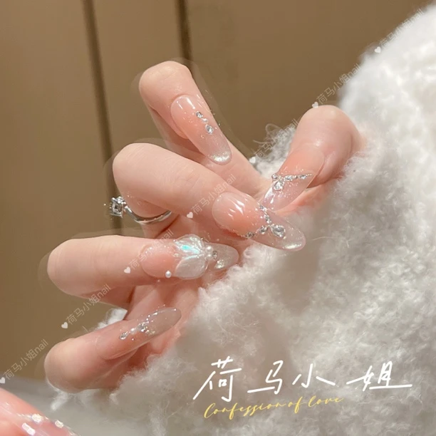 【盛夏人鱼】夏日梦幻人鱼纯手工穿戴甲十片装