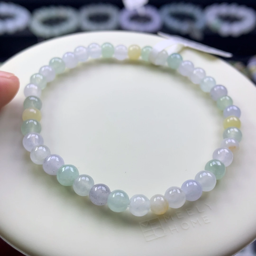 未镶嵌手串翡翠卡5