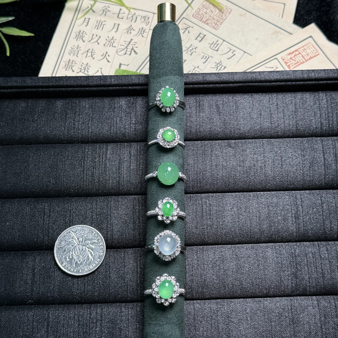 思懿珠宝   18k翡翠戒指-9800-1-LF-多样性发一