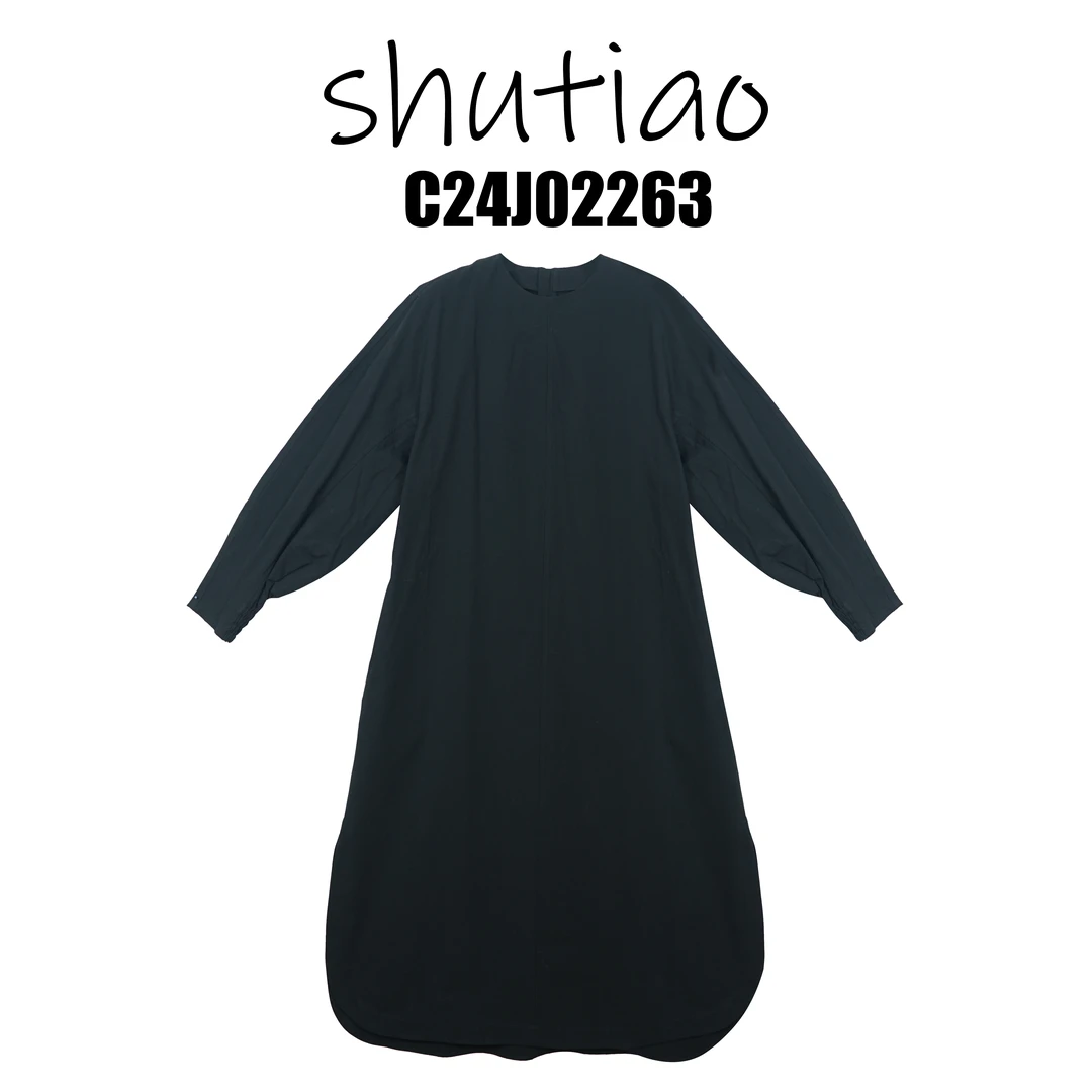 【SHUTIAO】2025夏季：新款小众设计款连衣裙C24J02263