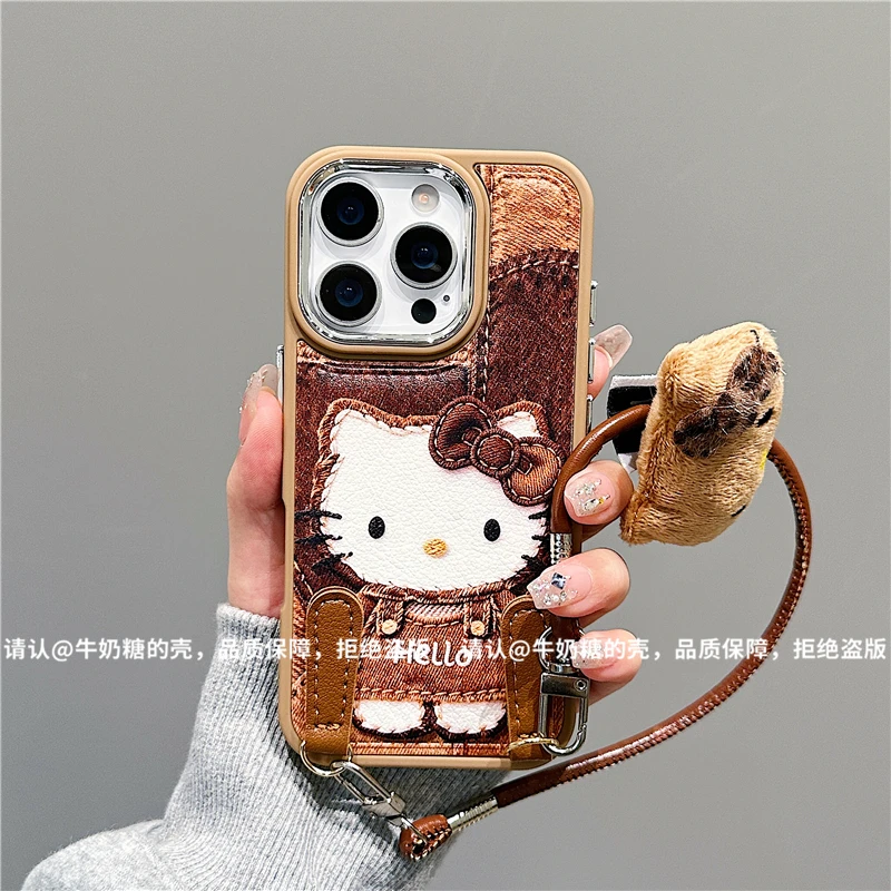 电镀镜框皮纹鼓包适用苹果16/iPhone/华为pura80手机保护壳防摔潮