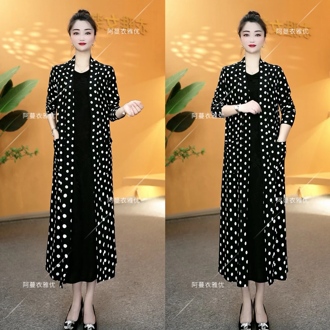 【衣雅严选】8083-1466#新款气质显瘦冰感丝弹力缎面开衫披肩外套