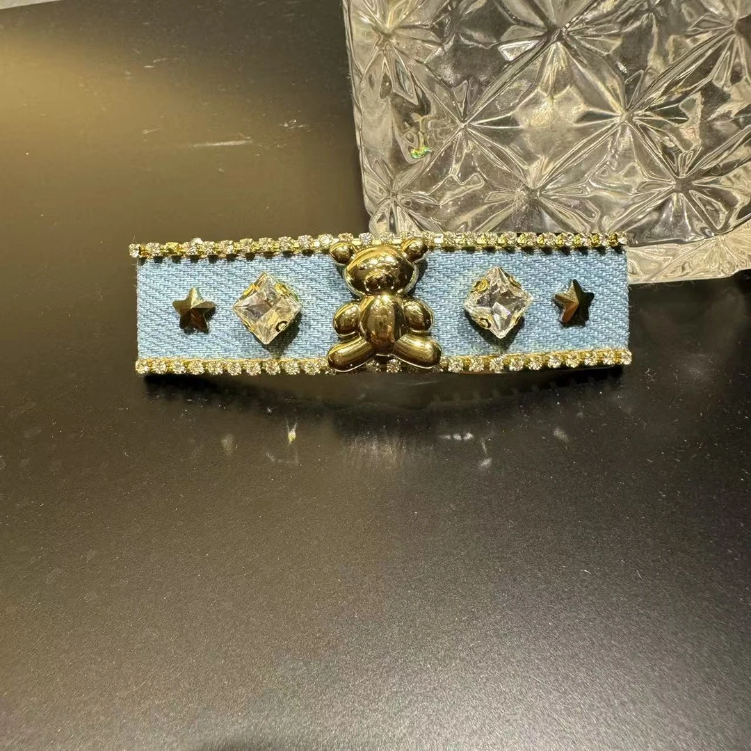 002#发夹百搭少女风边夹女甜美温柔瑞丽风顶夹雪纺日韩超仙清新