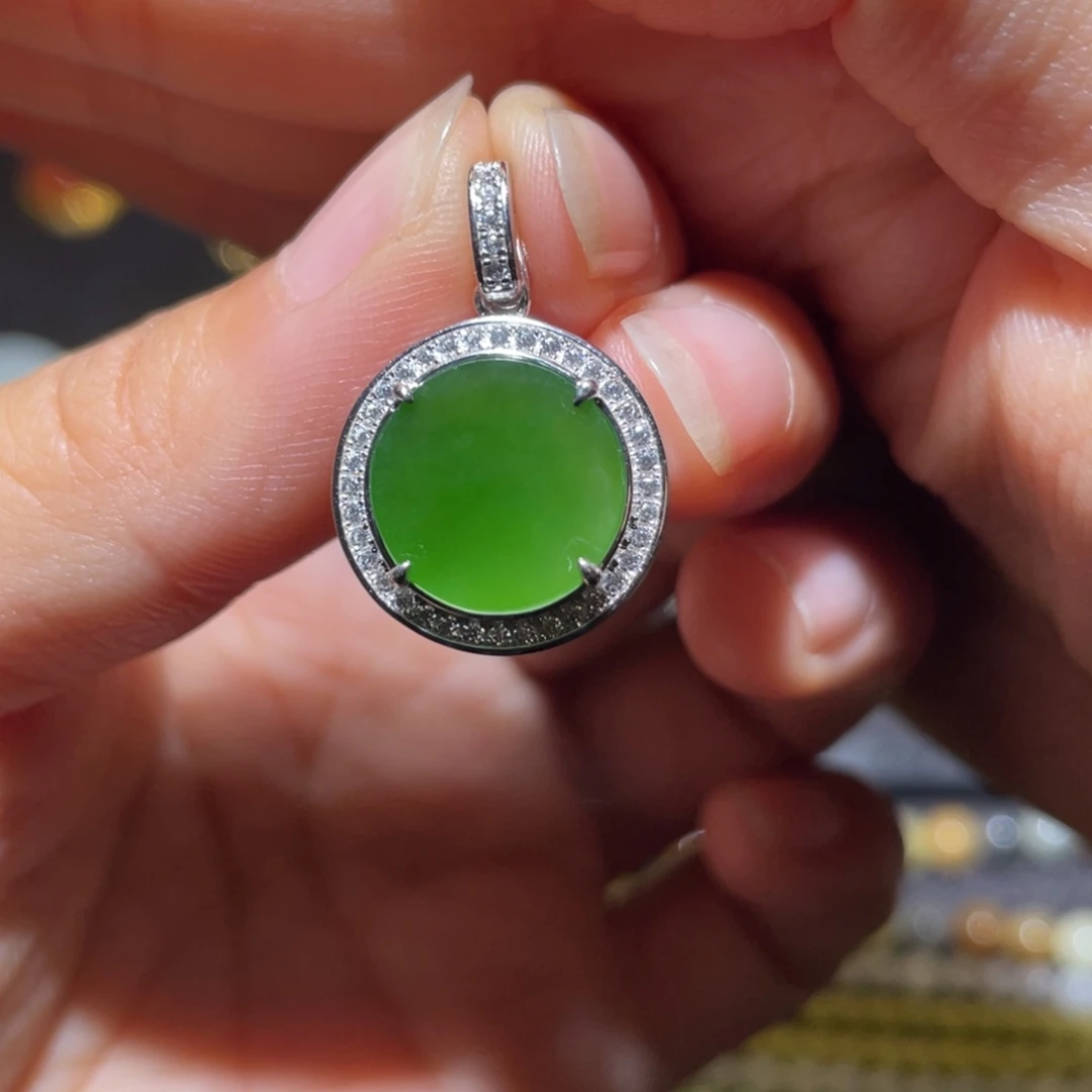 和田玉（碧玉）未镶嵌颈饰