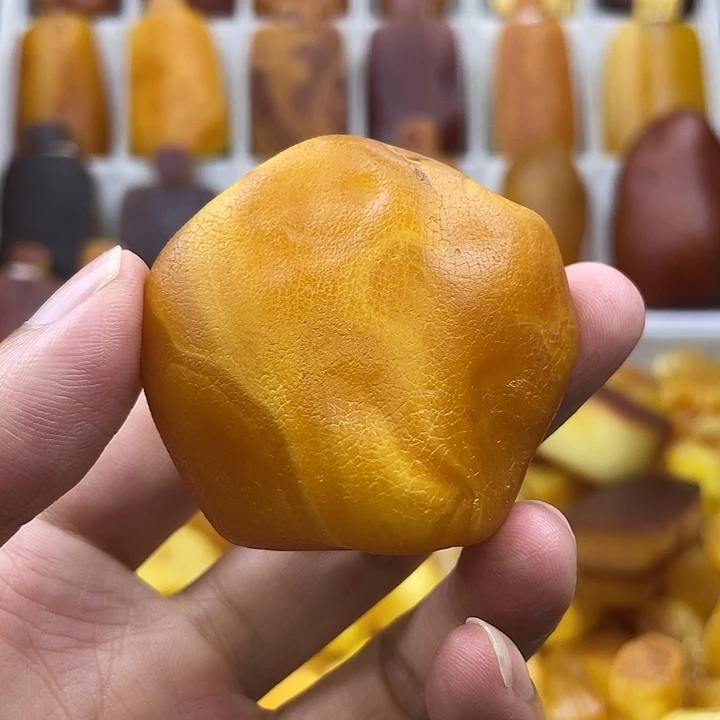 未镶嵌定制蜜蜡妖花