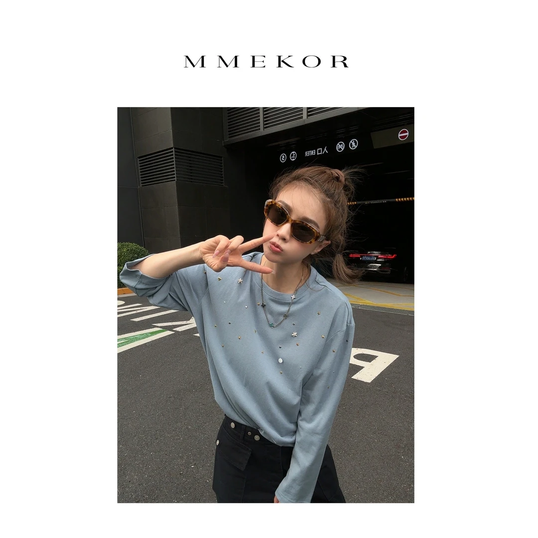 MMEKOR“夏日甜星”T恤 2025新款活力常青藤百搭长袖 89950