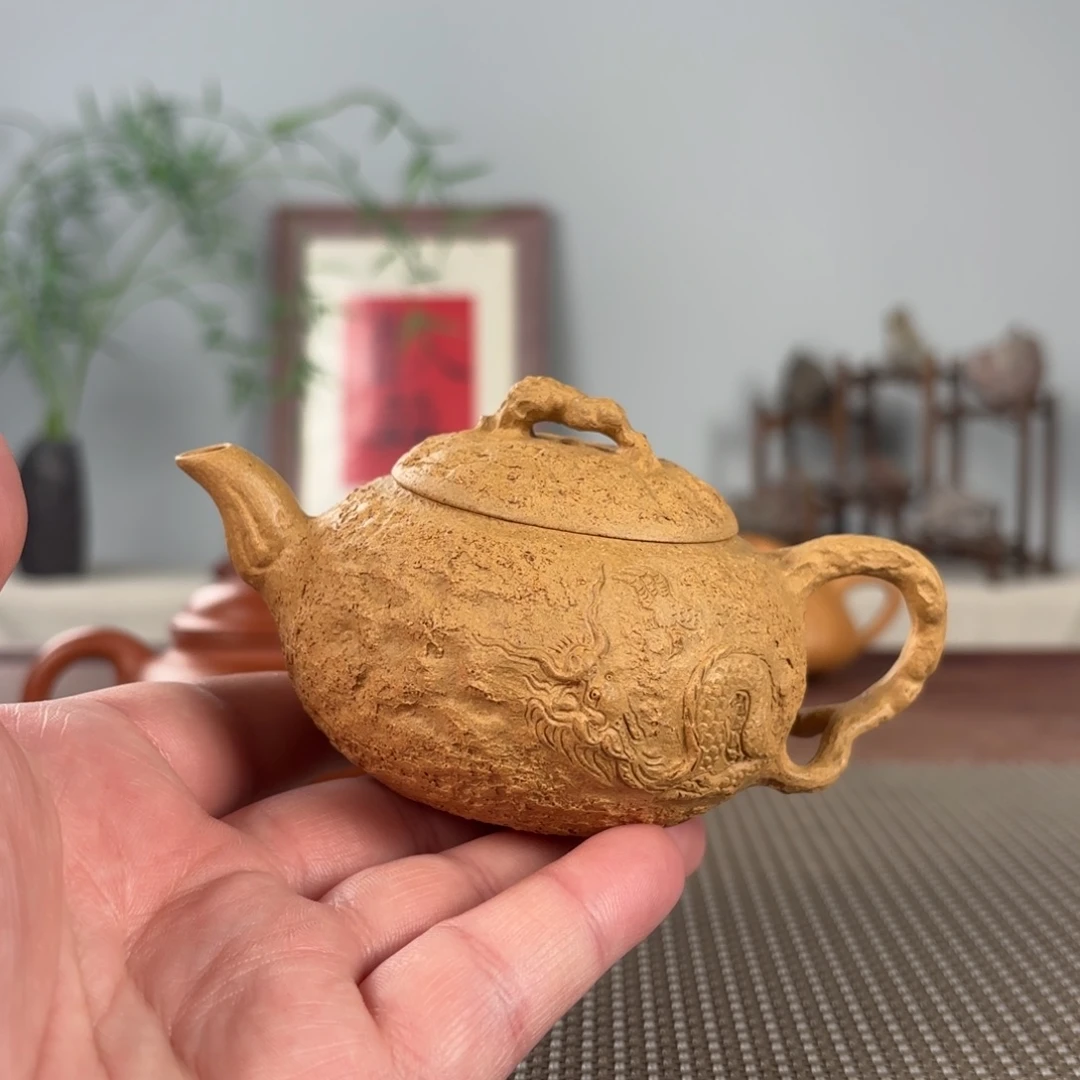 茶壶紫砂黄龙山原矿紫砂壶180