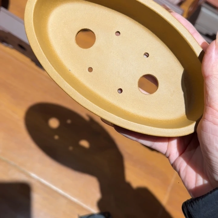 幻***花花盆紫砂半手工制作