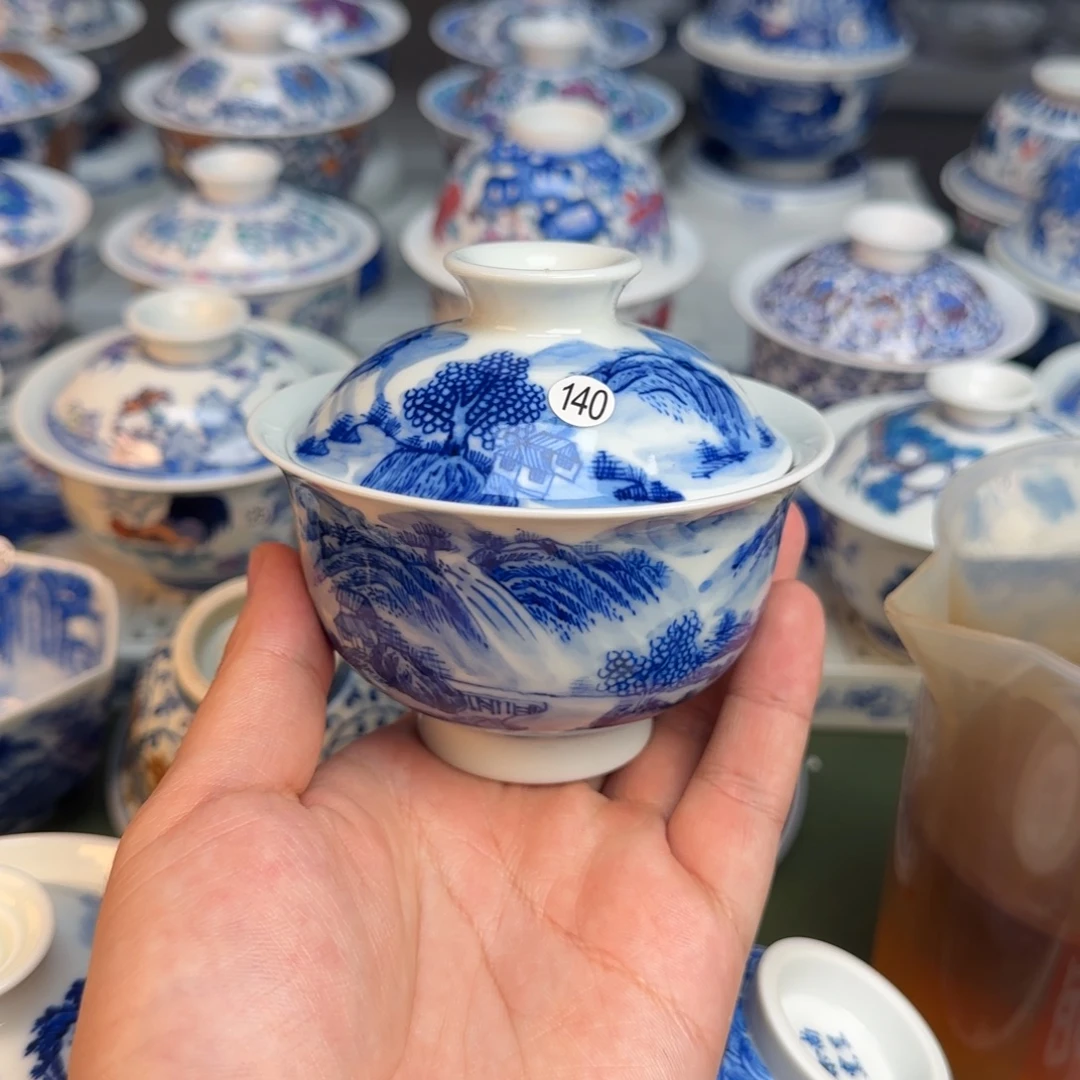 彦祖纯手工手工手绘茶具140