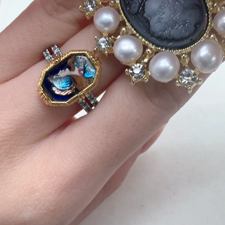 淡水珍珠戒指未镶嵌