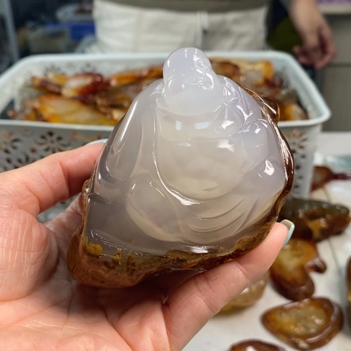 玛瑙/玉髓未镶嵌吊坠(不含链)