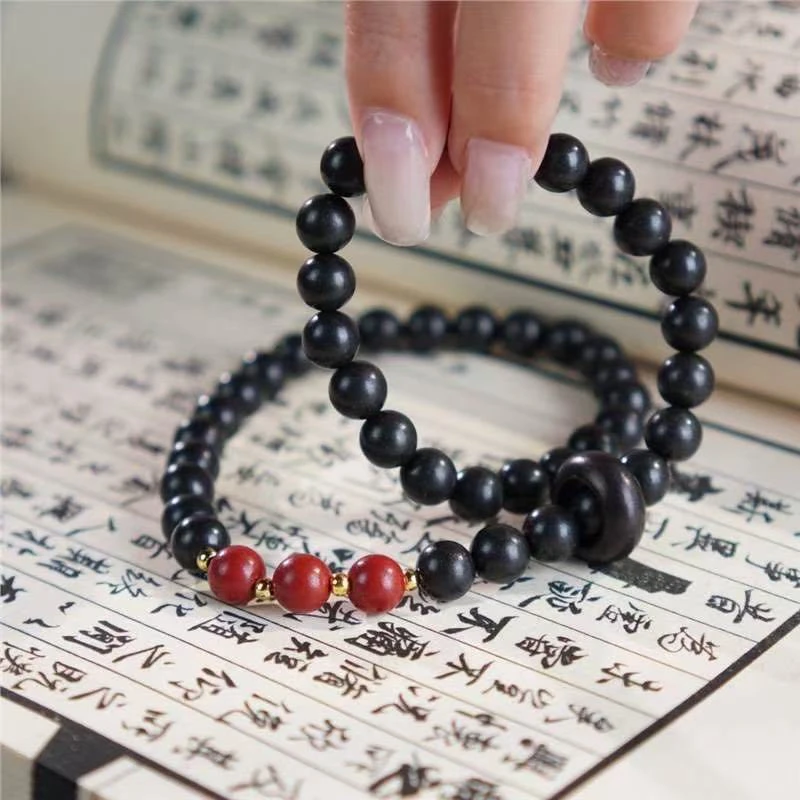 小蛮腰息肌丸古法合香珠cm双圈手工编绳制香复古国风美饰