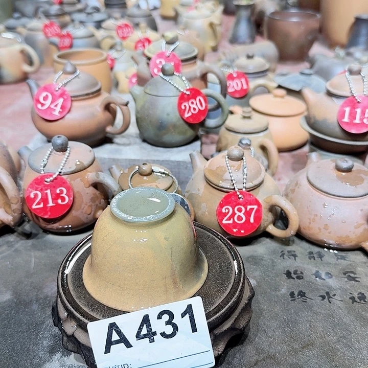 茶壶紫砂坭兴陶柴烧