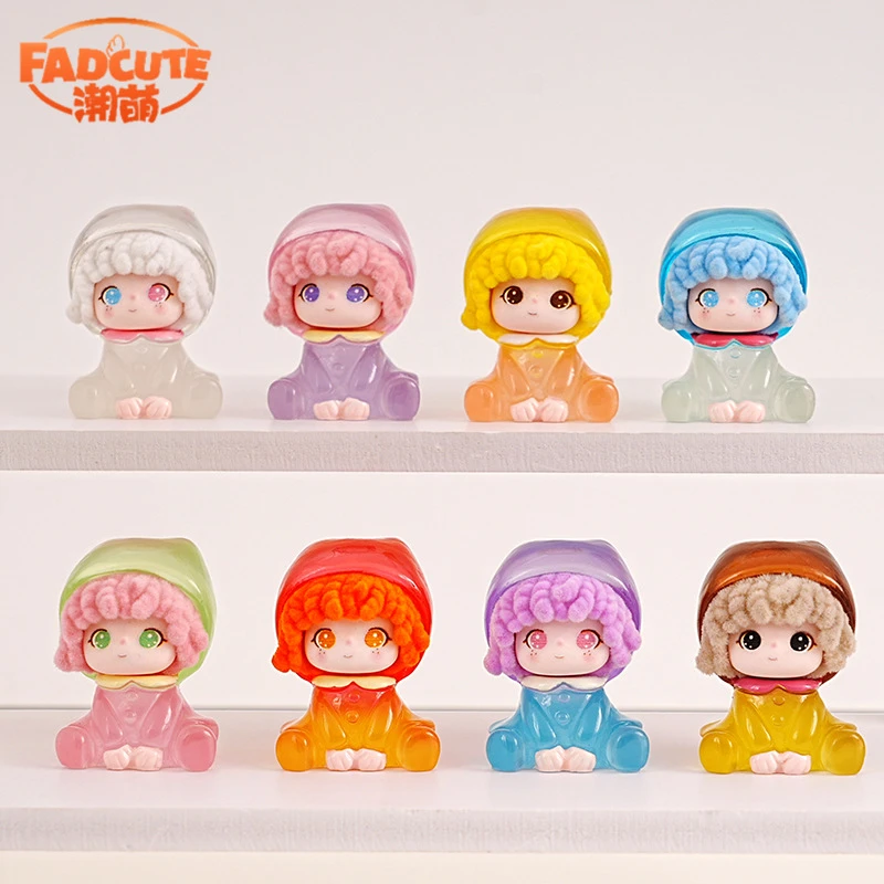 【113号】夜光坐姿可可 树脂萌粒小摆件 办公装饰桌面摆件