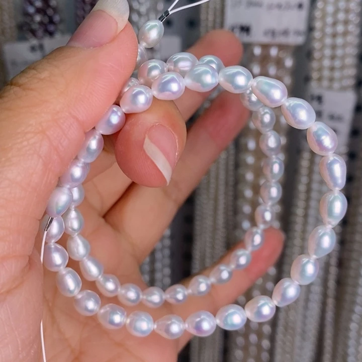 未镶嵌闪购 半成品淡水珍珠不**称