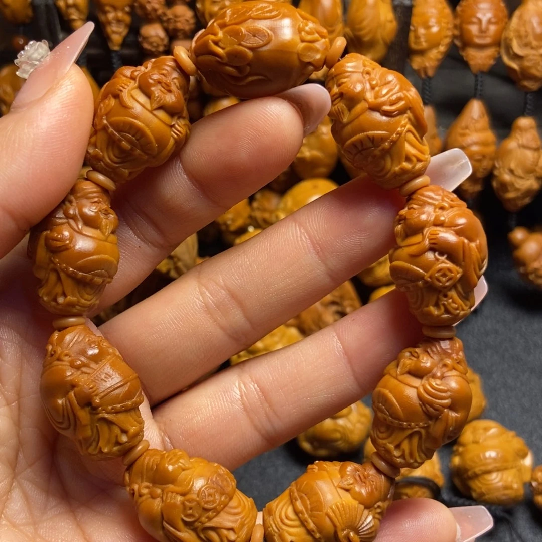 【闪购商品】手串/手链橄榄核站立财神