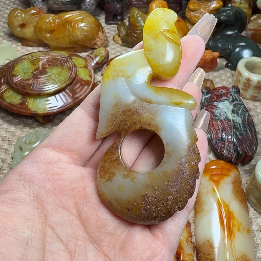 吊坠白玉菩提挂件