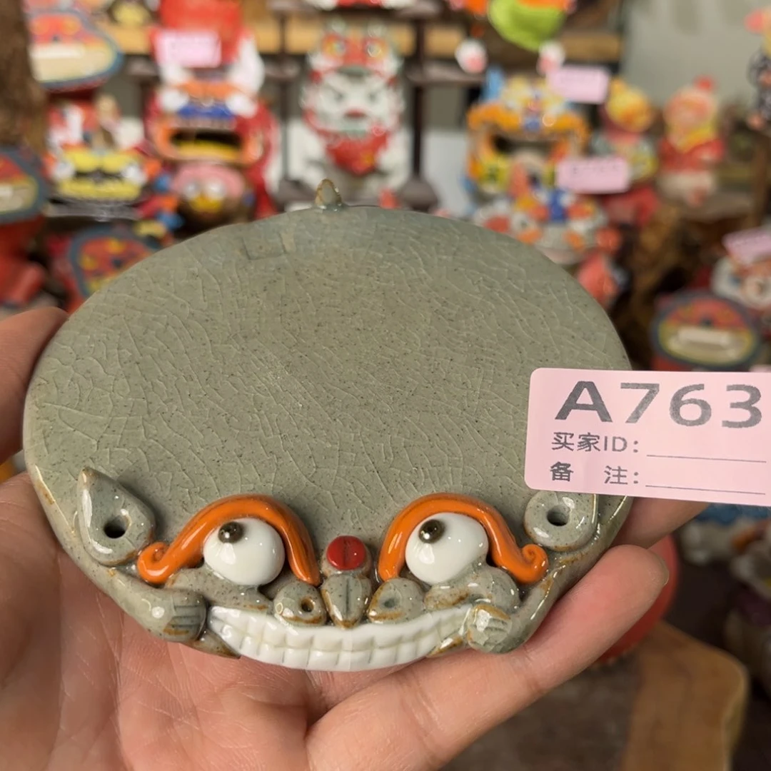 泥塑纯手工茶宠摆件