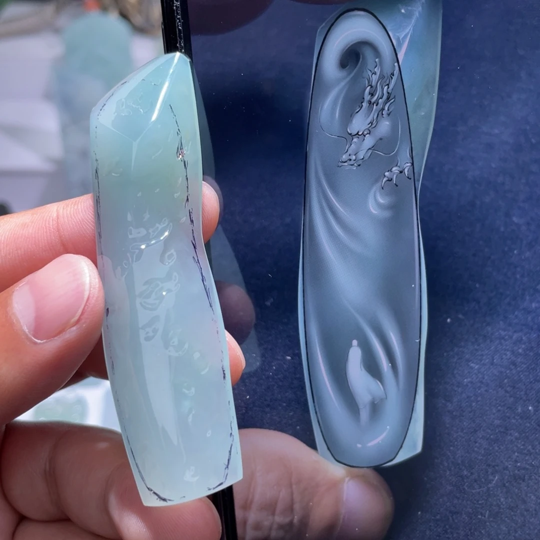 定制翡翠未镶嵌包工