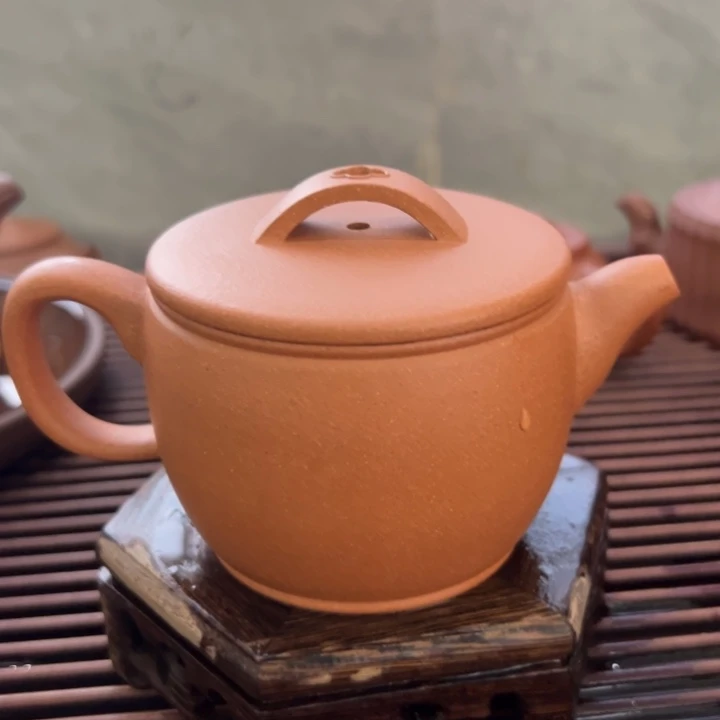 茶壶紫砂段泥汉瓦200cc