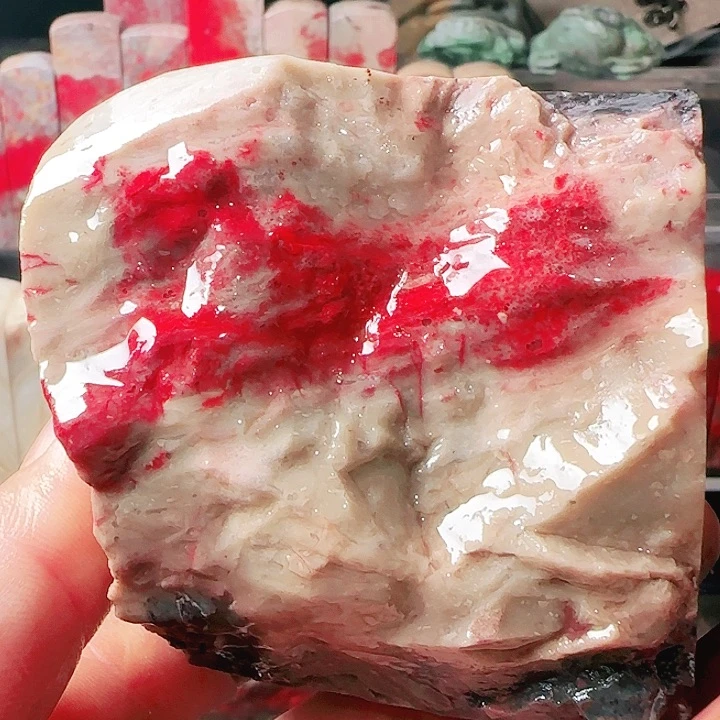 昌化石印石昌化鸡血石印章