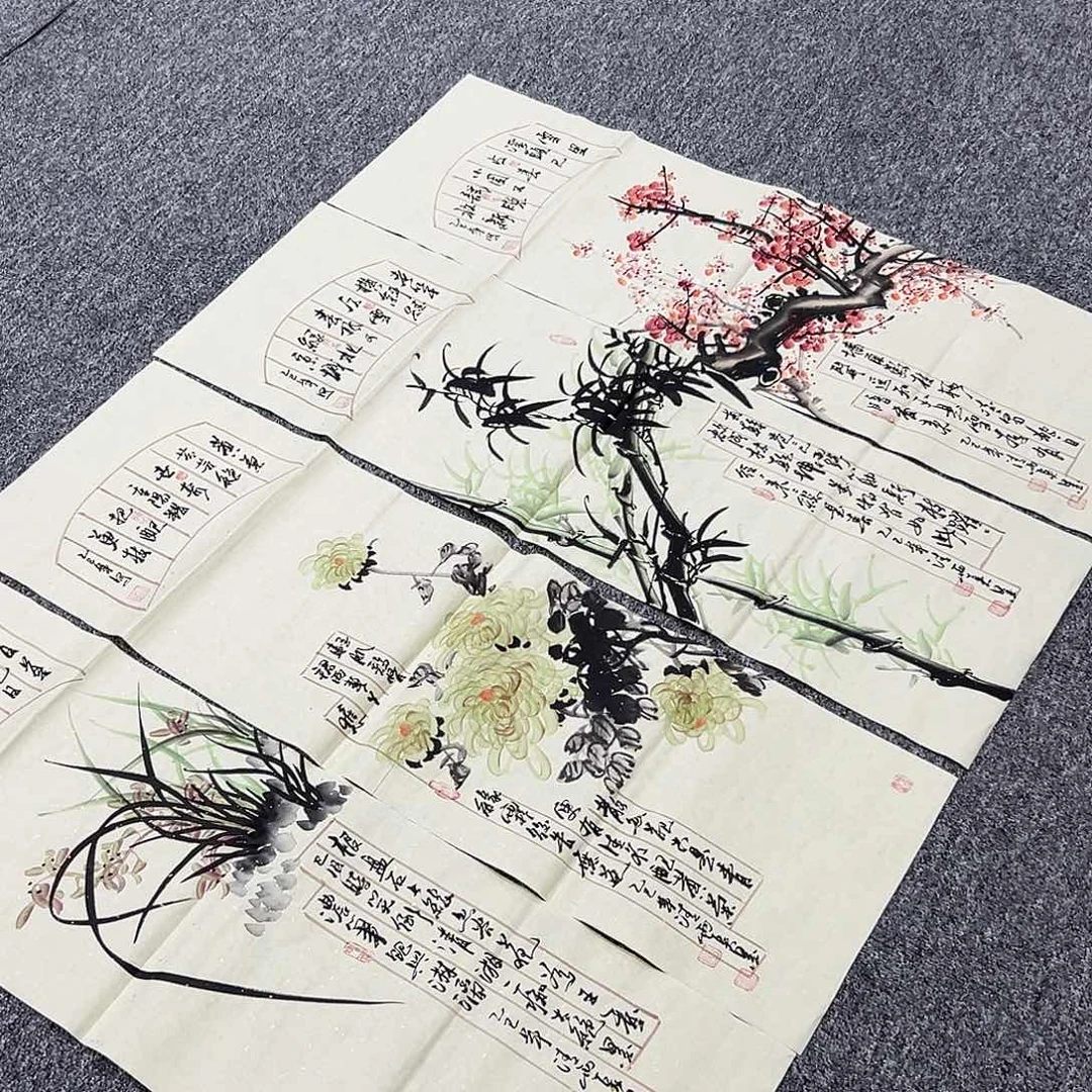 国画纯手绘字画作品欣赏